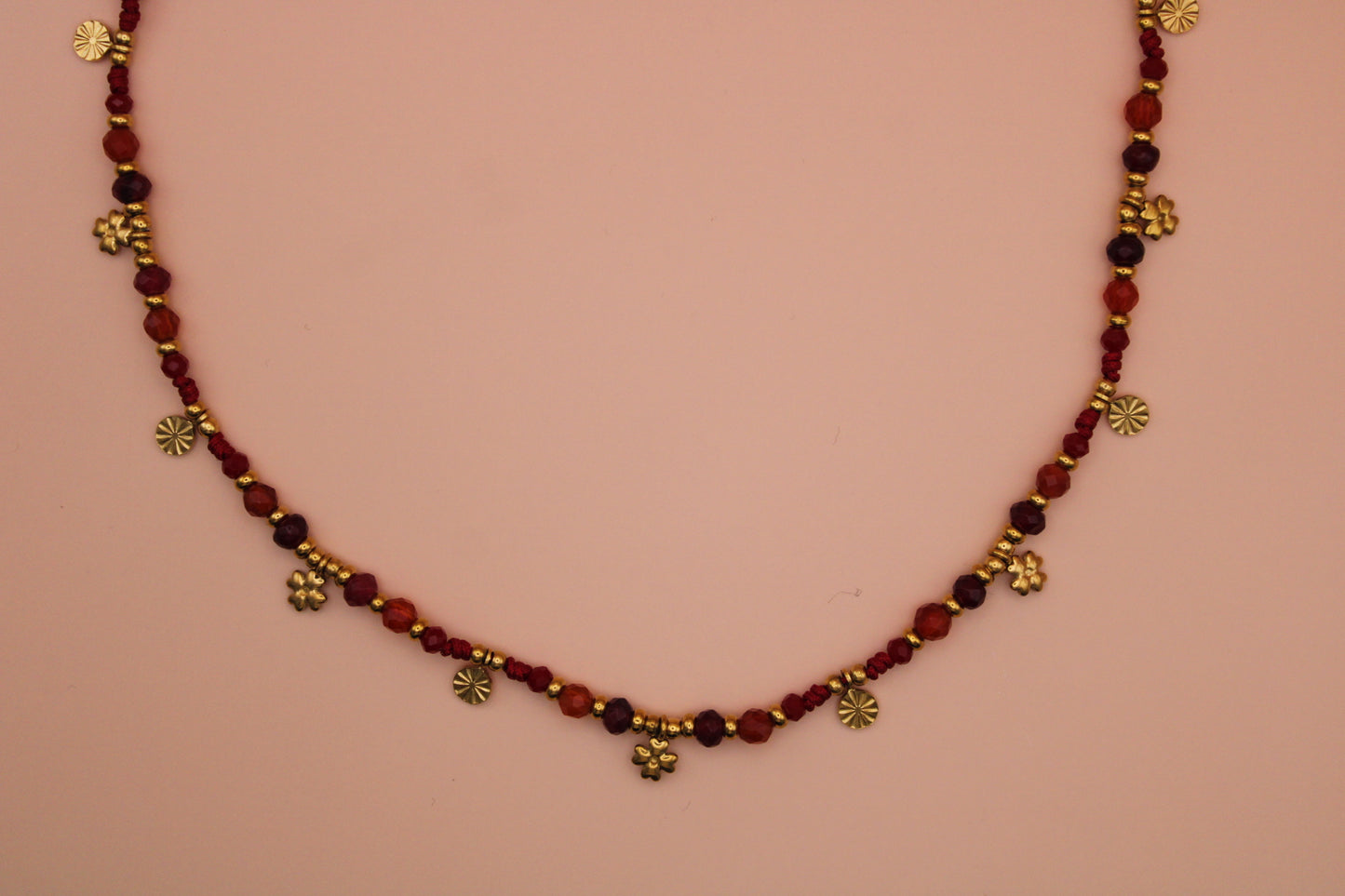 Collier Oana cornaline