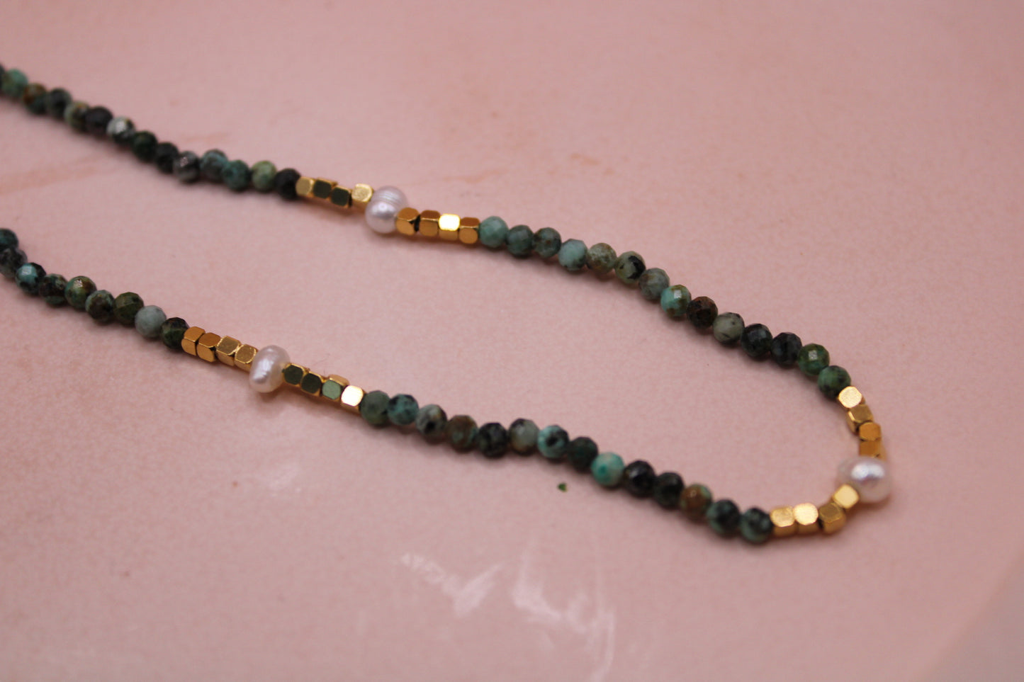 Collier pierres naturelles Roxane