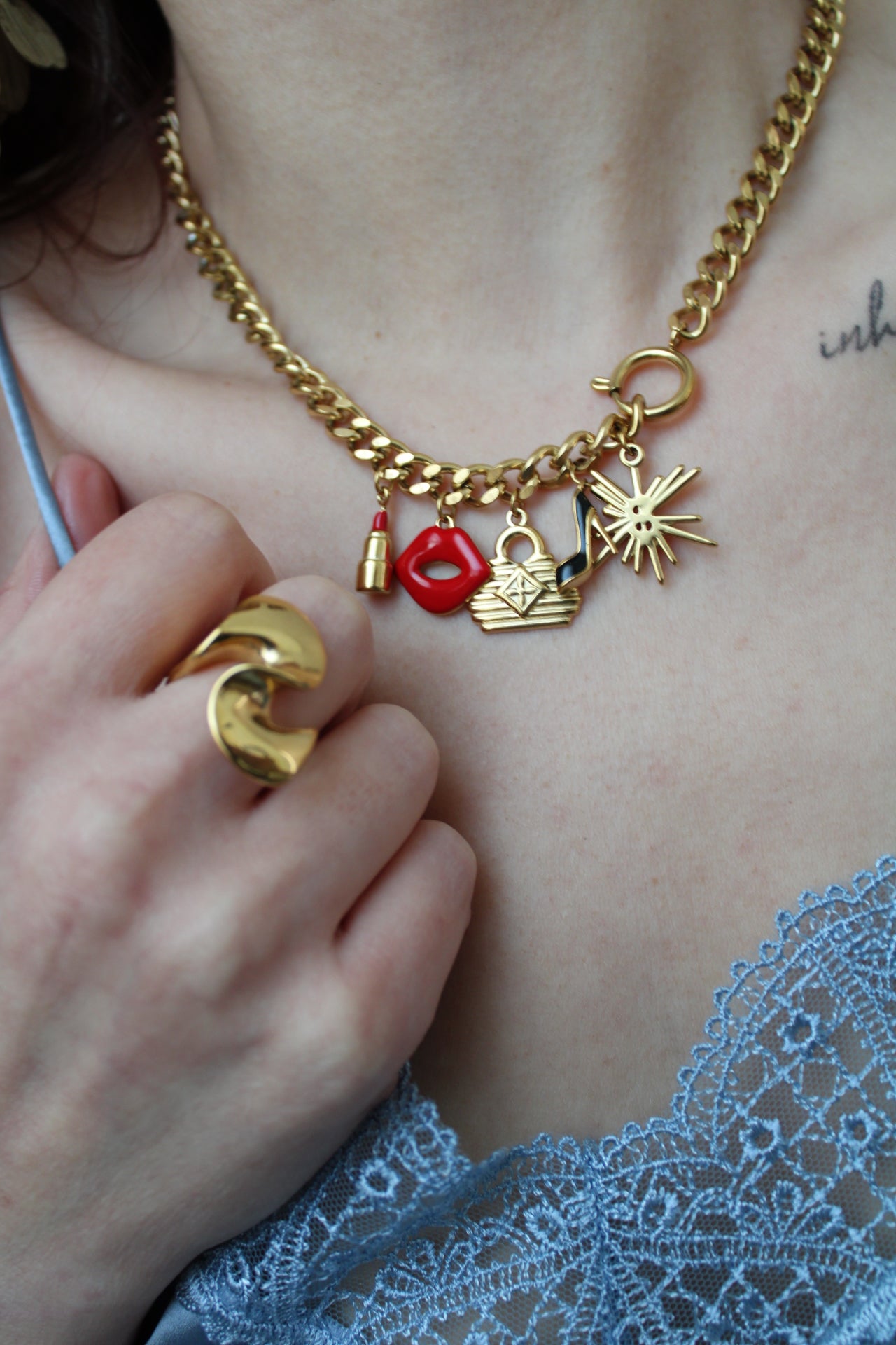 Collier charm’s Lolita