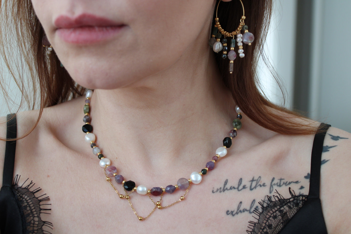 Boucles d’oreilles Hope ✨création