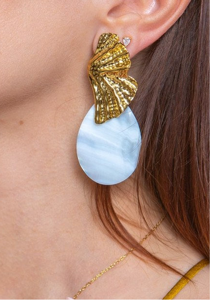 Boucles d’oreilles Ginkgo