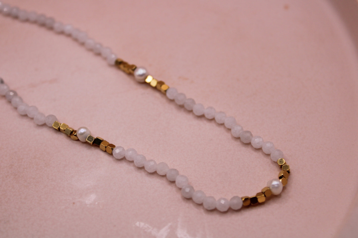 Collier pierres naturelles Roxane