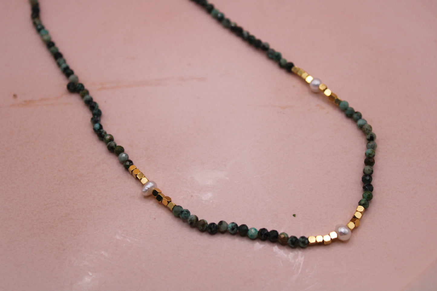 Collier pierres naturelles Roxane