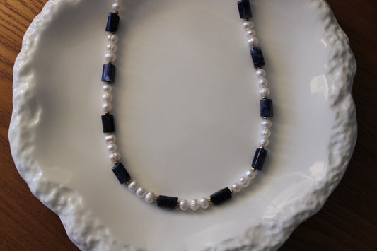 Collier perles de culture unisexe Bali ✨création